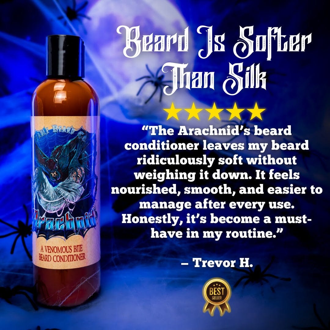 Arachnid - Beard Conditioner - Venom-Dripped Tobacco, Cloved Apple Stew, Dark Autumn Spice