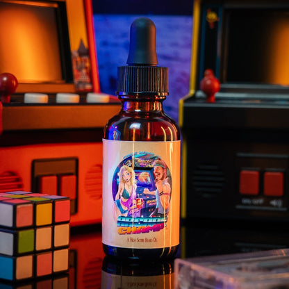 Arcade Champ - Beard Oil - Retro Cola, Charged Vanilla Citrus, Spiced Nutmeg