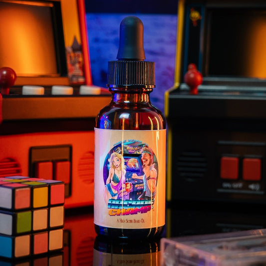 Arcade Champ - Beard Oil - Retro Cola, Charged Vanilla Citrus, Spiced Nutmeg
