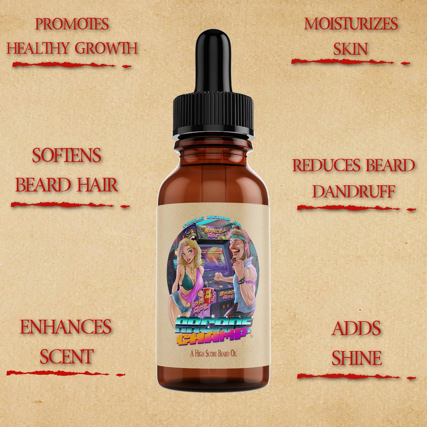 Arcade Champ - Complete Balm Kit - Retro Cola, Charged Vanilla Citrus, Spiced Nutmeg
