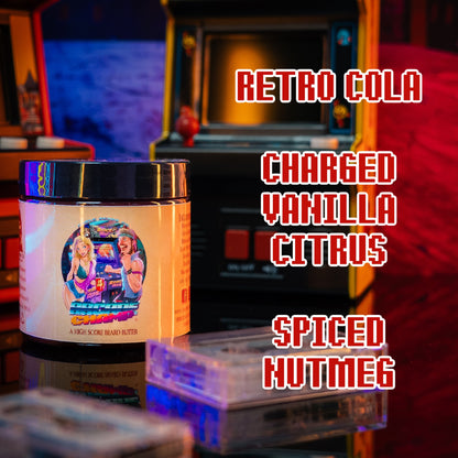 Arcade Champ - Beard Butter - Retro Cola, Charged Vanilla Citrus, Spiced Nutmeg