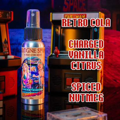 Arcade Champ - Cologne - Retro Cola, Charged Vanilla Citrus, Spiced Nutmeg