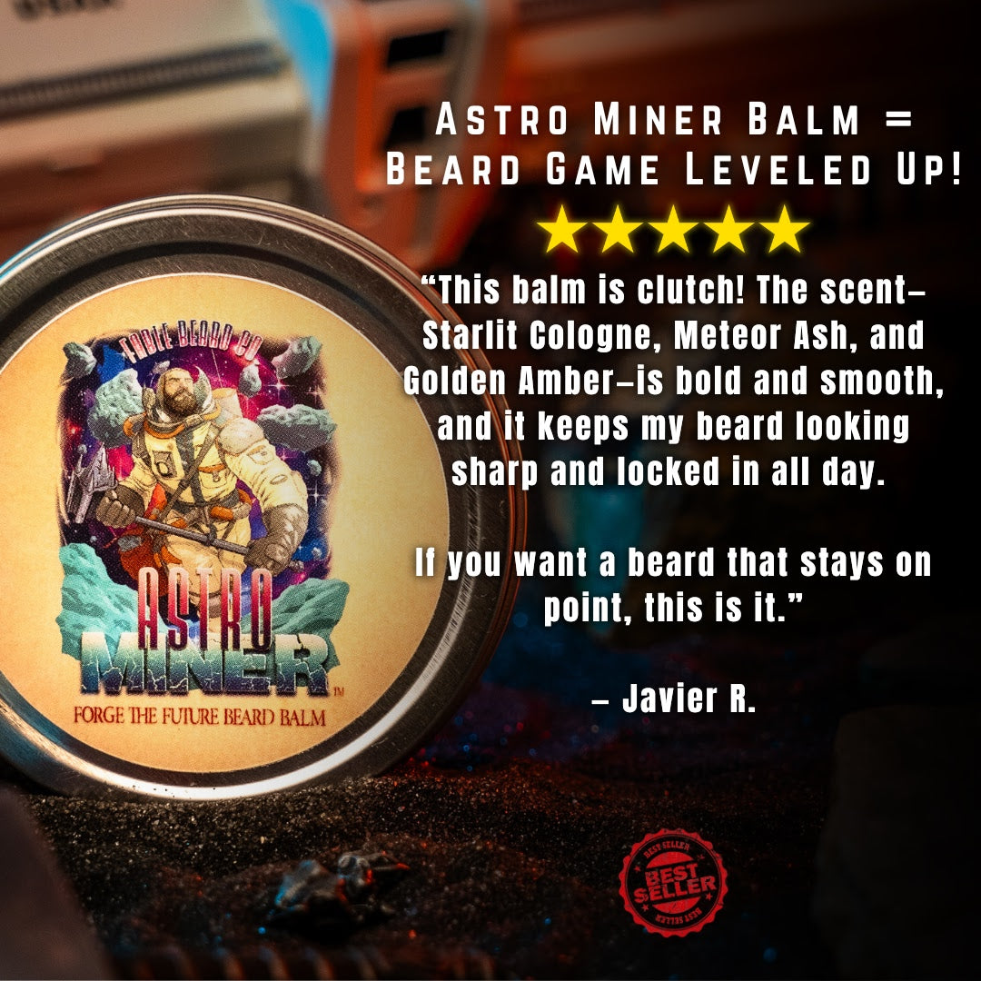 Astro Miner - Complete Balm Kit - Starlit Cologne, Meteor Ash, Golden Amber