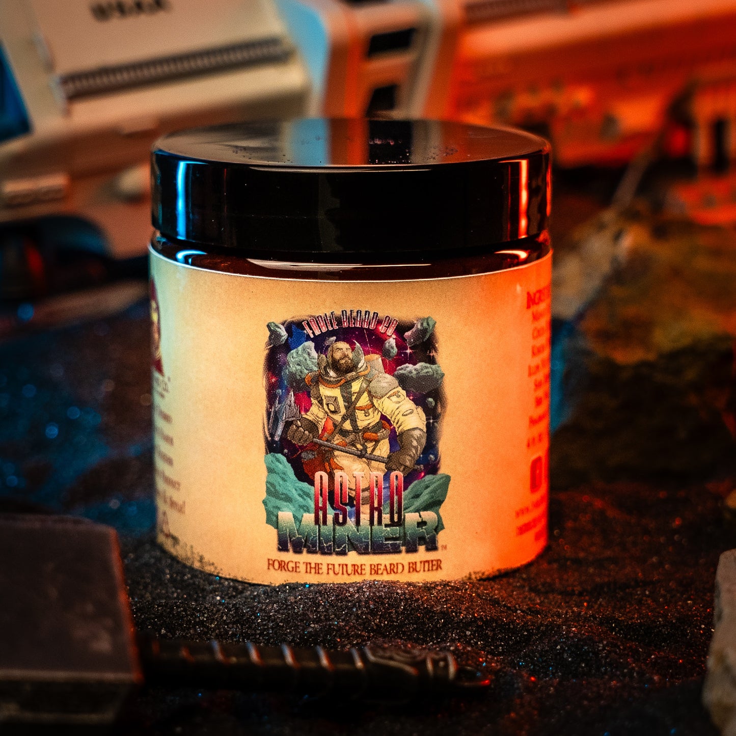 Astro Miner - Beard Butter - Starlit Cologne, Meteor Ash, Golden Amber