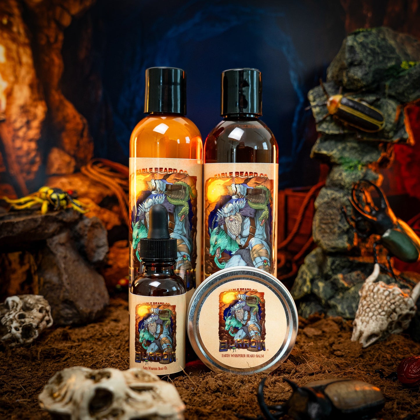 Burrow - Complete Balm Kit - Mineralic Mint, Cave Dried Herbs, Lemon Zest