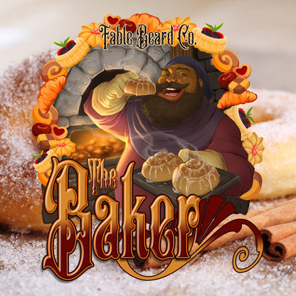 The Baker - Beard Balm - Fresh Doughnuts, Warm Vanilla Sugar, Hint of Cinnamon Spice
