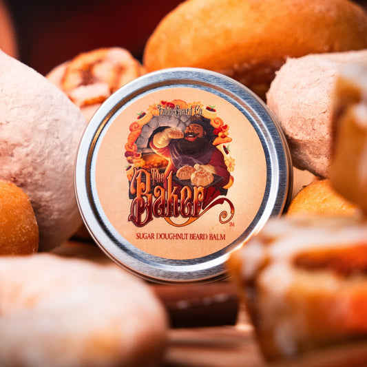 The Baker - Beard Balm - Fresh Doughnuts, Warm Vanilla Sugar, Hint of Cinnamon Spice