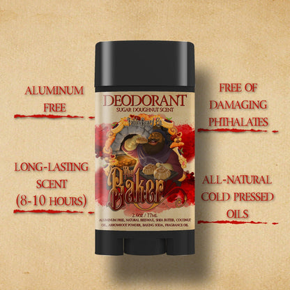 The Baker - Deodorant - Fresh Doughnuts, Warm Vanilla Sugar, Hint of Cinnamon Spice