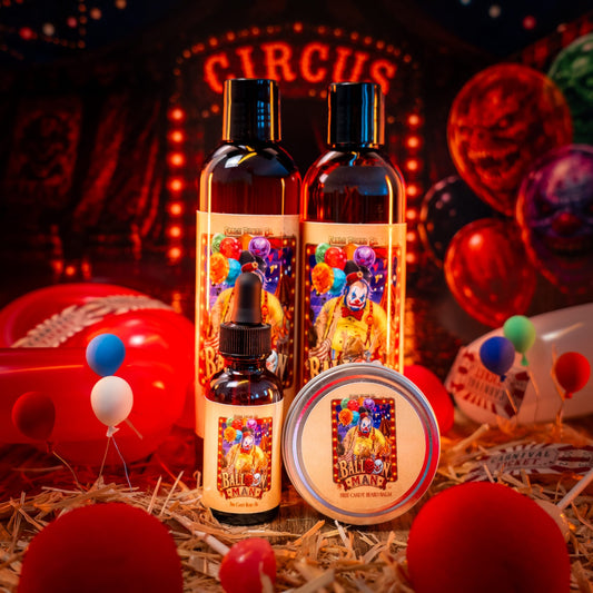 Balloon Man - Complete Balm Kit - Twisted Carnival Lollipops, Electric Yuzu, Rock Candy Crystals