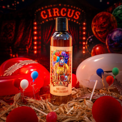 Ballon Man - Beard Conditioner - Twisted Carnival Lollipops, Electric Yuzu, Rock Candy Crystals