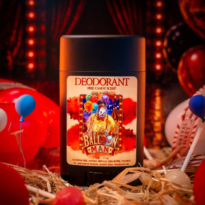 Balloon Man - Deodorant - Twisted Carnival Lollipops, Electric Yuzu, Rock Candy Crystals