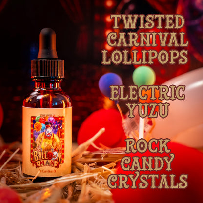 Balloon Man - Complete Balm Kit - Twisted Carnival Lollipops, Electric Yuzu, Rock Candy Crystals