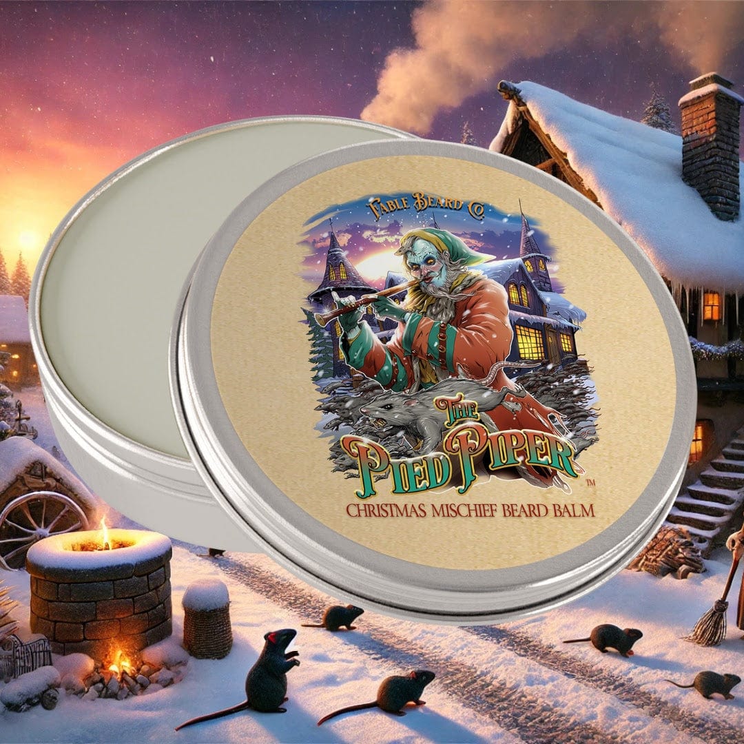 The Pied Piper - Beard Balm - Mashed Sugared Apples, Iced Fir Needles, and Warm Mahogany