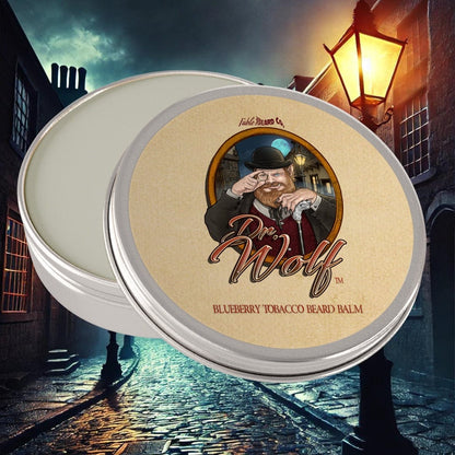 Dr. Wolf - Beard Balm - Fresh Blueberries, Warm Tobacco, and Aged Mahogany