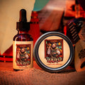The Bard - Beard Oil & Balm Kit - All Spice, Aged Dark Rum, and Black Sea Salt
