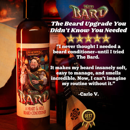 The Bard - Beard Conditioner - Inviting All Spice, Aged Dark Rum, and Black Sea Salt