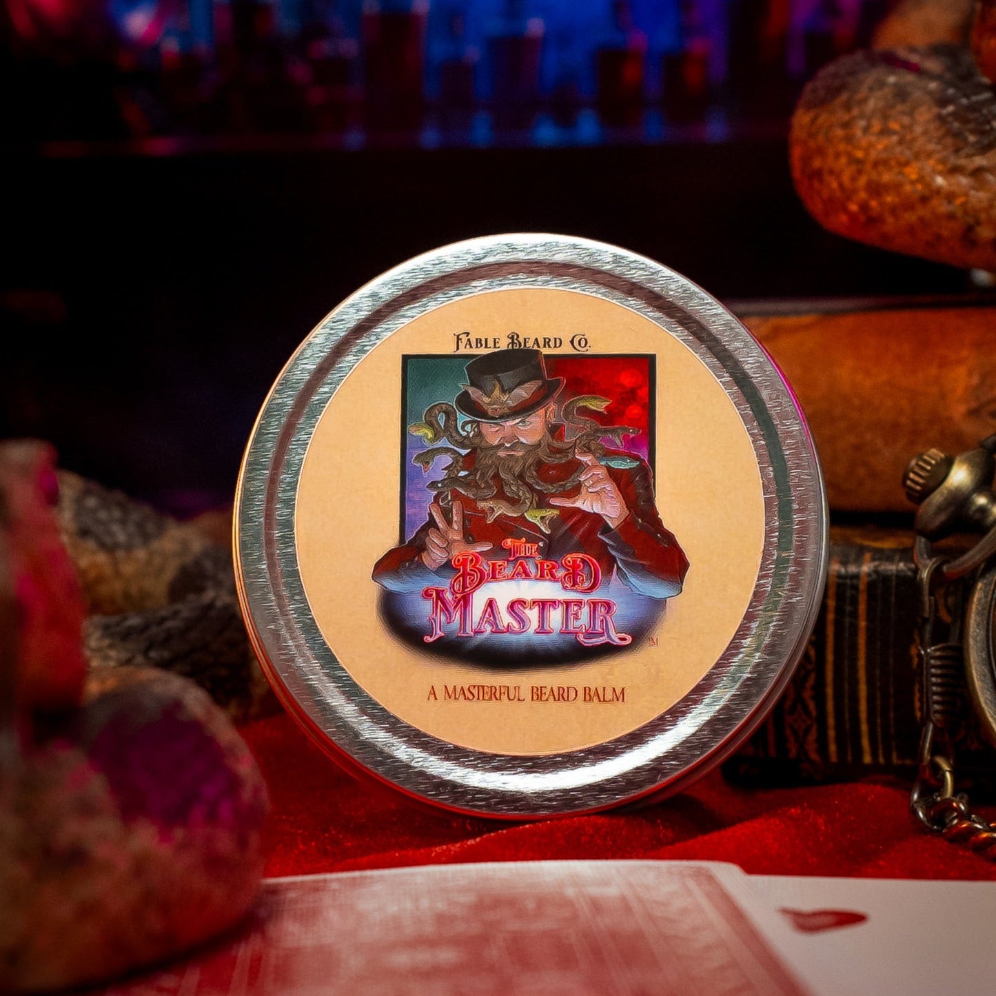 Beard Master - Beard Balm - Aged Leather, Killer Bee Honey, Cursed Apple Trees