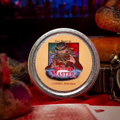 Beard Master - Beard Balm - Aged Leather, Killer Bee Honey, Cursed Apple Trees