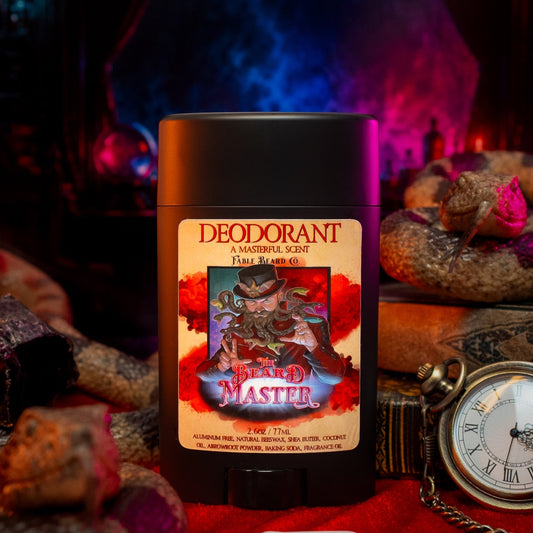 Beard Master - Deodorant - Aged Leather, Killer Bee Honey, Cursed Apple Trees