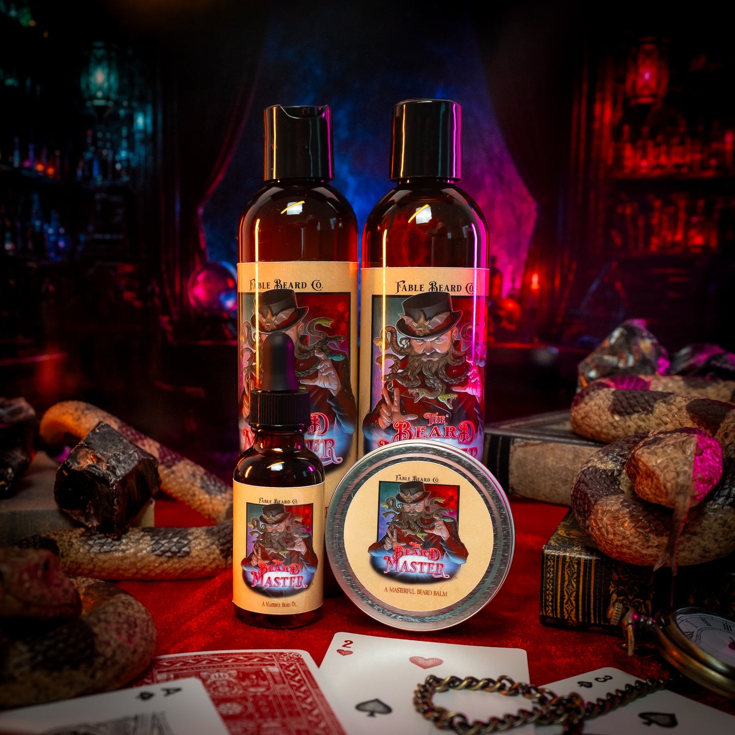 Beard Master - Complete Balm Kit - Aged Honey, Killer Bee Honey, Cursed Apple Trees