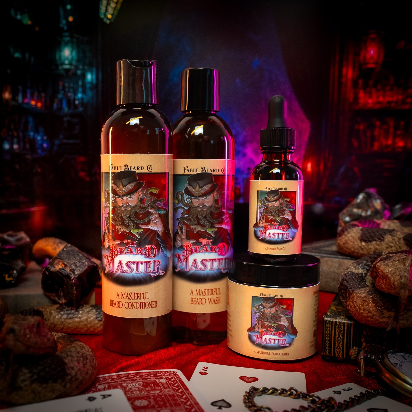 Beard Master - Complete Butter Kit - Aged Honey, Killer Bee Honey, Cursed Apple Trees