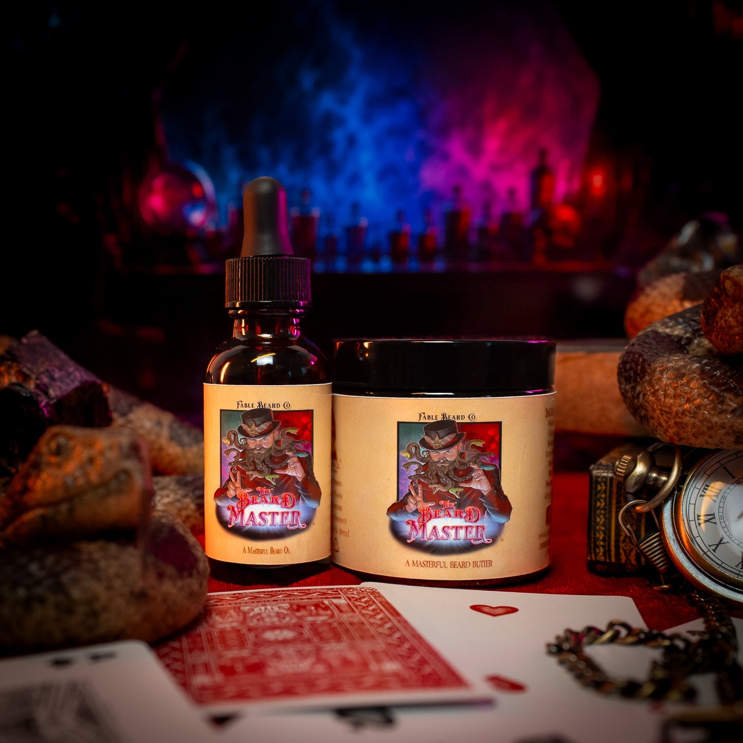 Beard Master - Beard Oil & Butter Kit - Aged Honey, Killer Bee Honey, Cursed Apple Trees