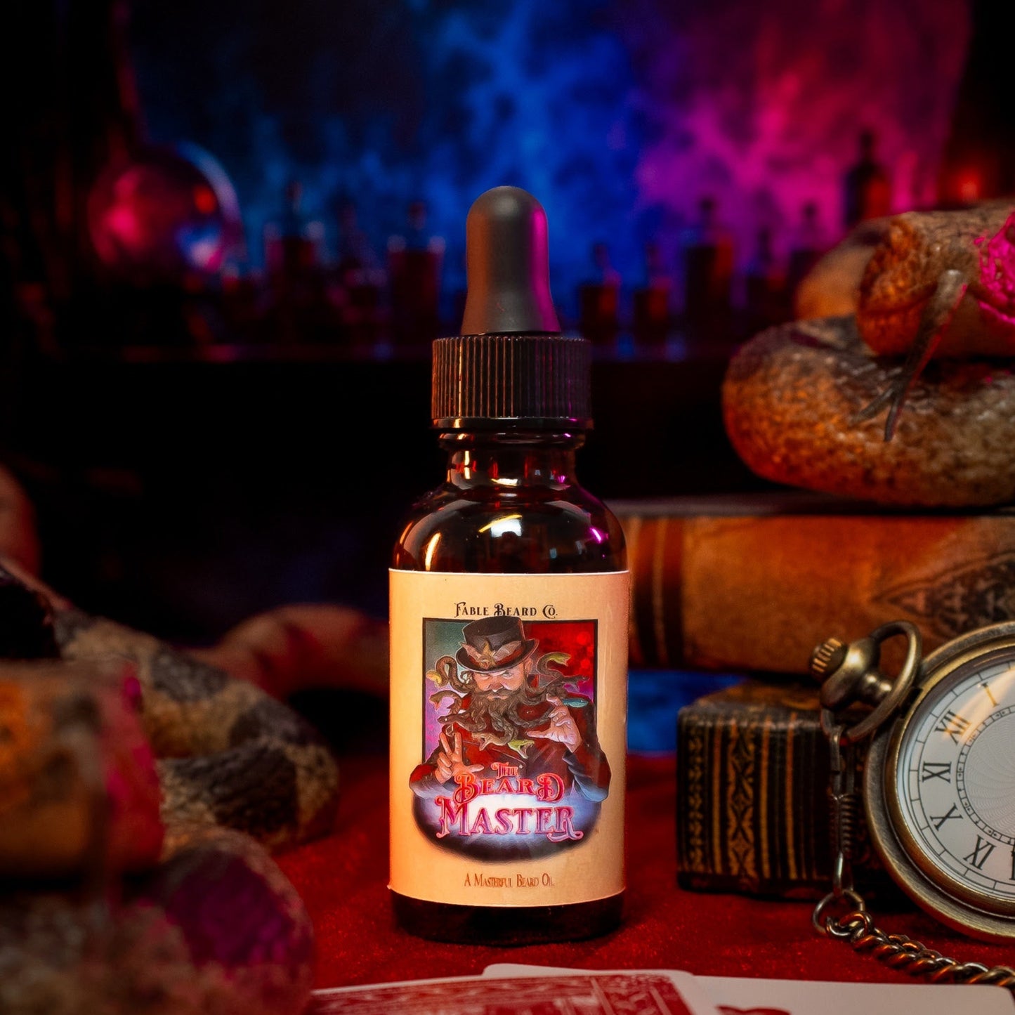Beard Master - Beard Oil - Aged Leather, Killer Bee Honey, Cursed Apple Trees