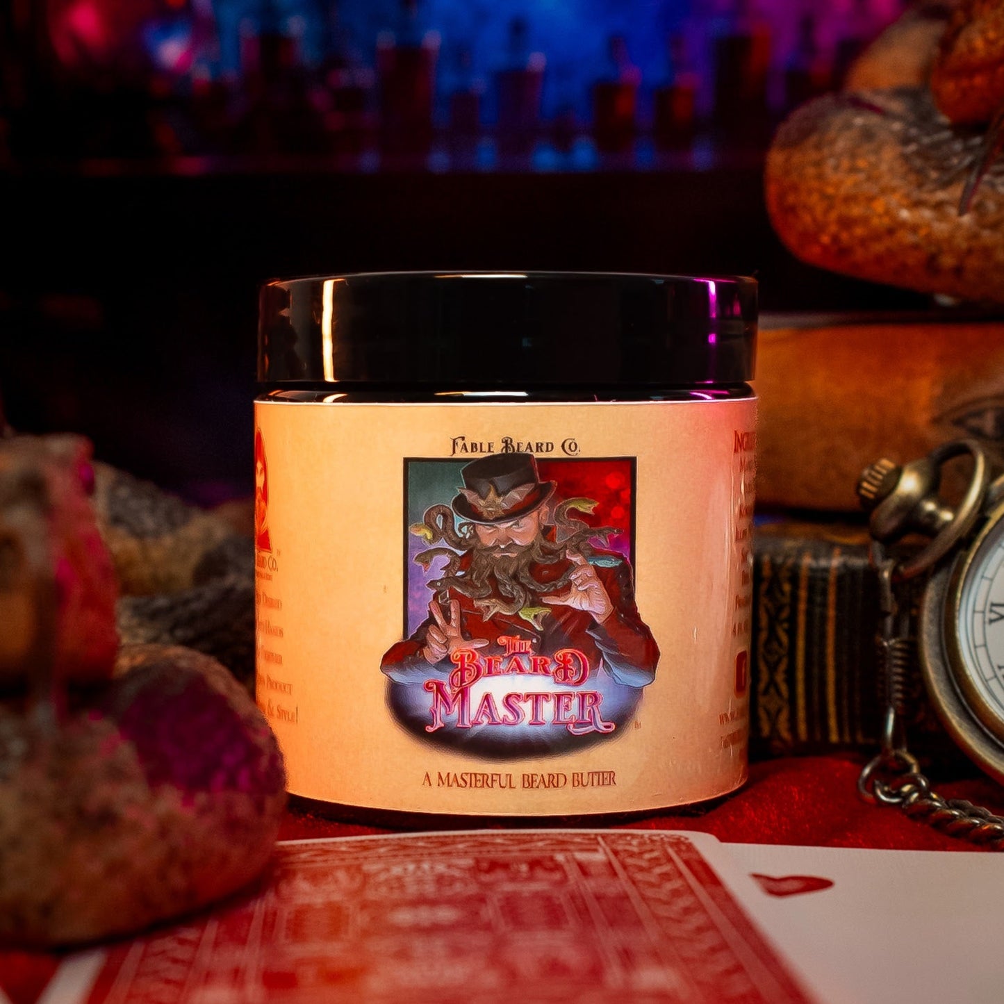 Beard Master - Beard Butter - Aged Leather, Killer Bee Honey, Cursed Apple Trees