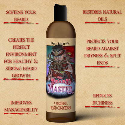 Beard Master - Beard Conditioner - Aged Leather, Killer Bee Honey, Cursed Apple Trees