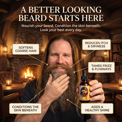 The Harvester - Beard Oil - Spiced Apple Cider, Ripe Pumpkin, Crisp Fall Breeze