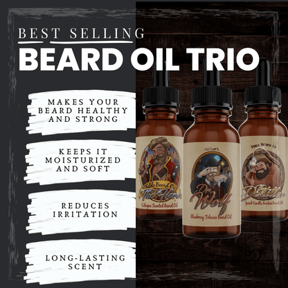 Best Seller Beard Oil Trio