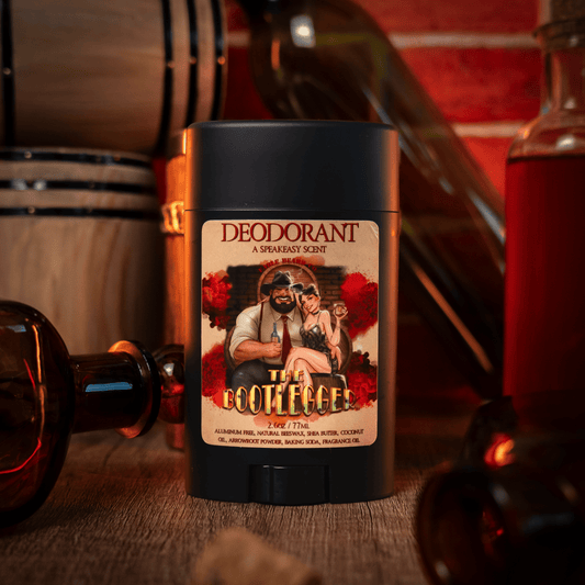 The Bootlegger - Deodorant - Oak Barrel Whiskey, Candied Lemon, Burnt Sugar