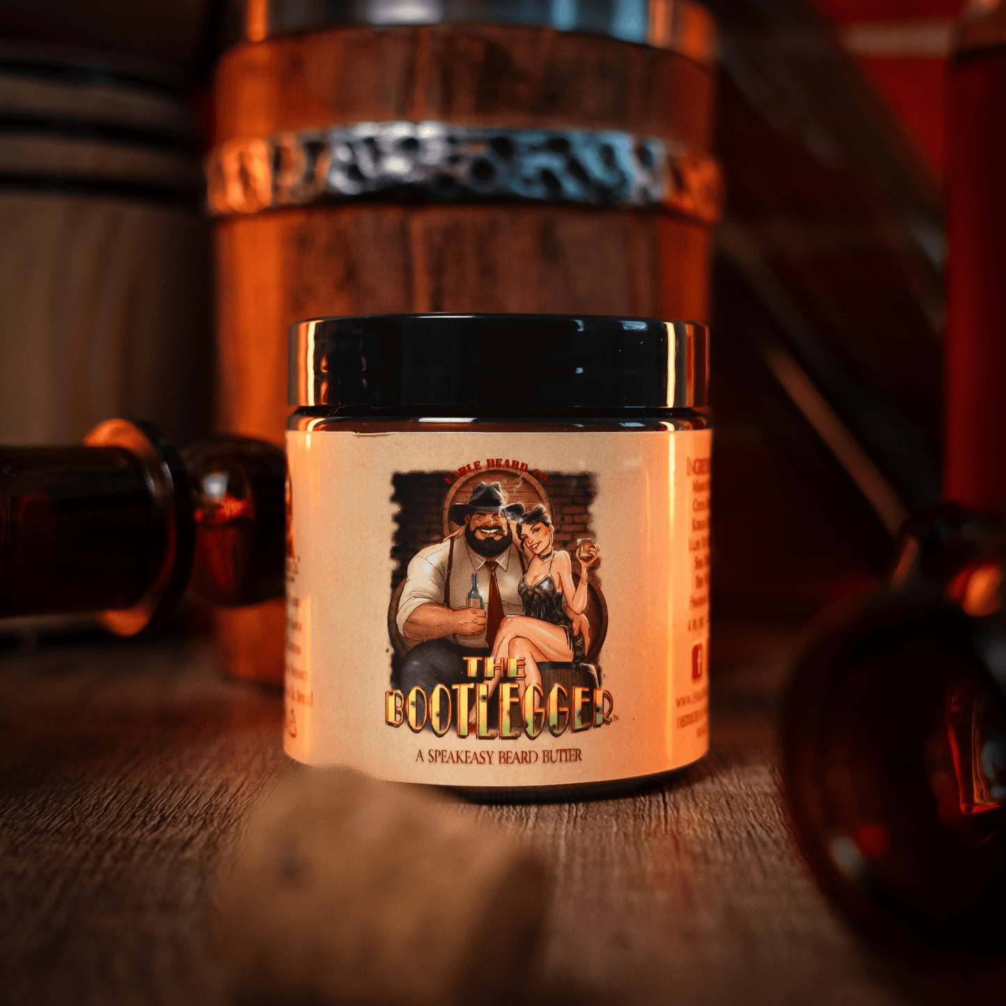 The Bootlegger - Beard Butter - Oak Barrel Whiskey, Candied Lemon, Burnt Sugar