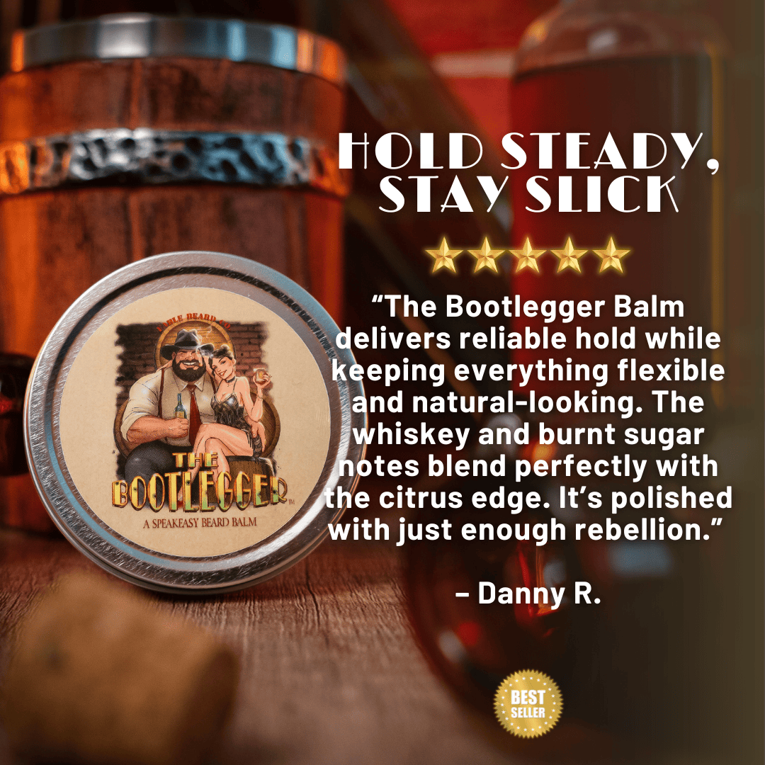 The Bootlegger - Complete Balm Kit - Oak Barrel Whiskey, Candied Lemon, Burnt Sugar