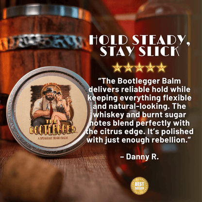 The Bootlegger - Complete Balm Kit - Oak Barrel Whiskey, Candied Lemon, Burnt Sugar