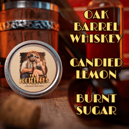 The Bootlegger - Beard Balm - Oak Barrel Whiskey, Candied Lemon, Burnt Sugar