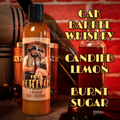 The Bootlegger - Beard Conditioner - Oak Barrel Whiskey, Candied Lemon, Burnt Sugar