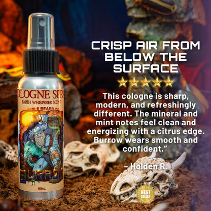 Burrow - Cologne - Mineralic Mint, Cave Dried Herbs, Lemon Zest
