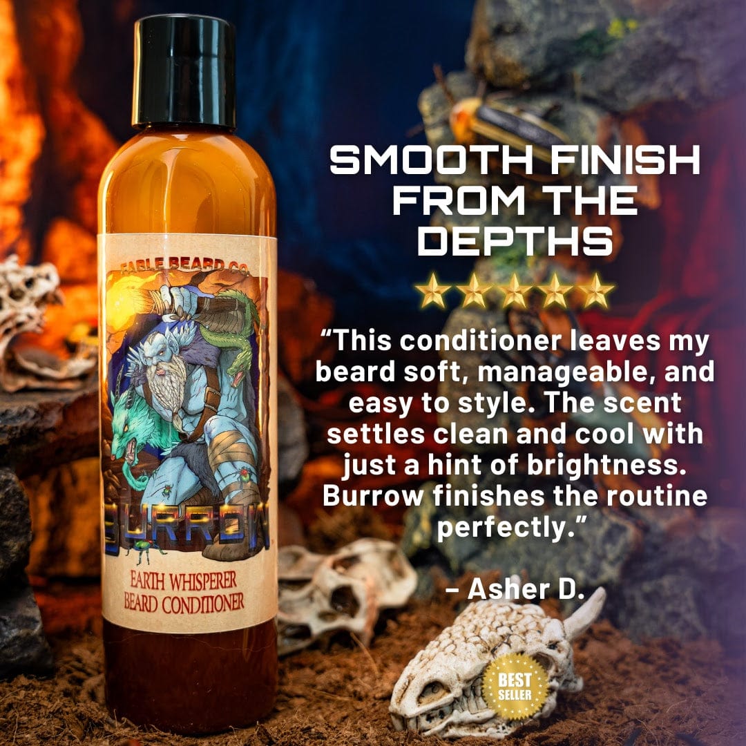 Burrow - Beard Conditioner - Mineralic Mint, Cave Dried Herbs, Lemon Zest