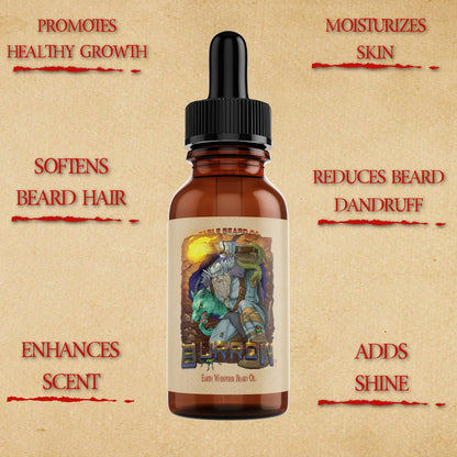 Burrow - Beard Oil & Balm Kit - Mineralic Mint, Cave Dried Herbs, Lemon Zest