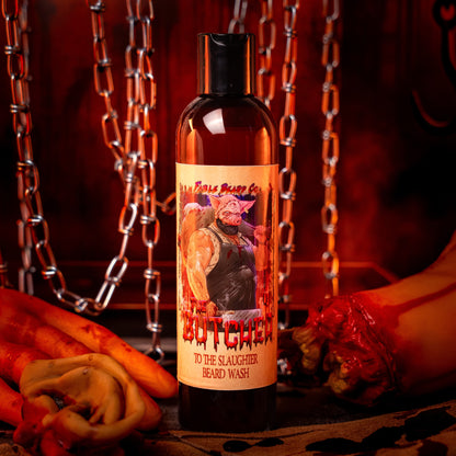 The Butcher - Beard Wash - Warm Cocoa Butter, Black Cardamom, Old Tanned Leather