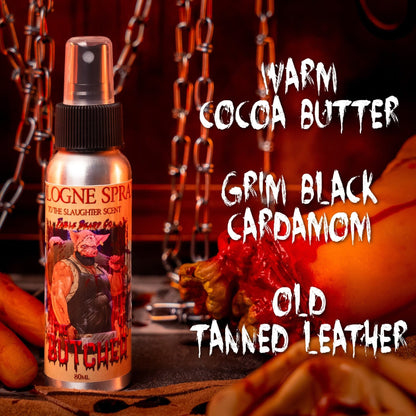 The Butcher - Cologne - Warm Cocoa Butter, Black Cardamom, Old Tanned Leather