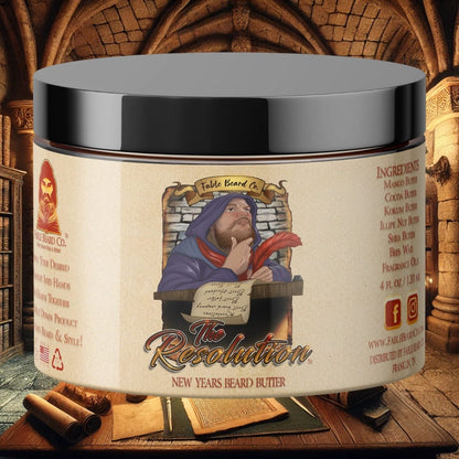 The Resolution - Beard Butter - Cuban Cigars, Brazilian Coffee, and Vintage Champagne