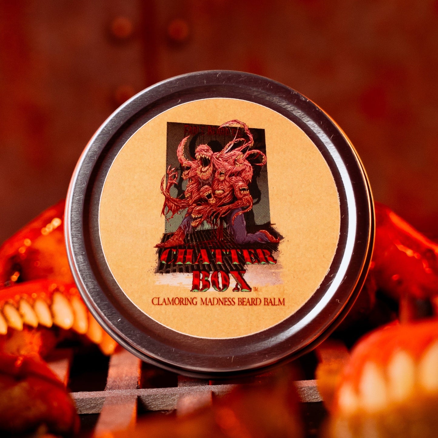 Chatterbox - Beard Balm - Browned Butter Glaze, Charred Pumpkin Sugar, Spiced Baked Apple