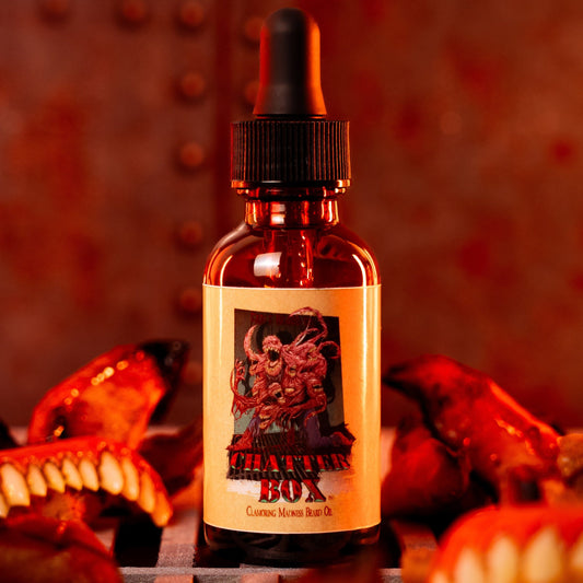 Chatterbox - Beard Oil - Browned Butter Glaze, Charred Pumpkin Sugar, Spiced Baked Apple