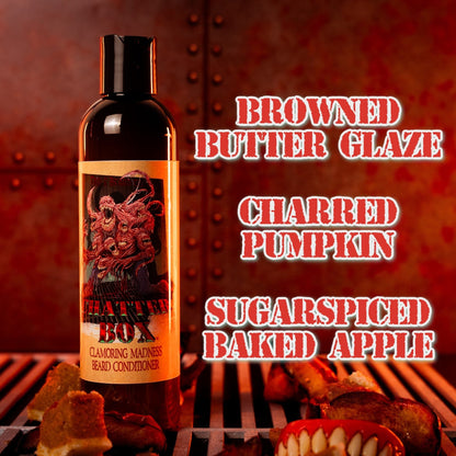 Chatterbox - Beard Conditioner - Browned Butter Glaze, Charred Pumpkin Sugar, Spiced Baked Apple