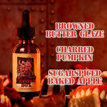 Chatterbox - Beard Oil - Browned Butter Glaze, Charred Pumpkin Sugar, Spiced Baked Apple