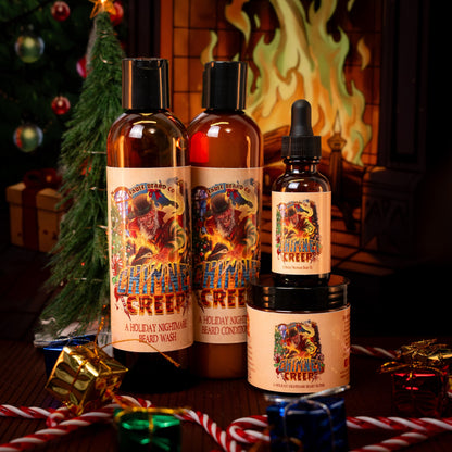Chimney Creep - Complete Butter Kit - Smoldering Fireplace, Christmas Trees, Twisted Candy Cane