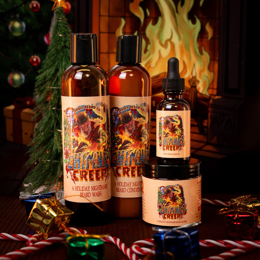 Chimney Creep - Complete Butter Kit - Smoldering Fireplace, Christmas Trees, Twisted Candy Cane
