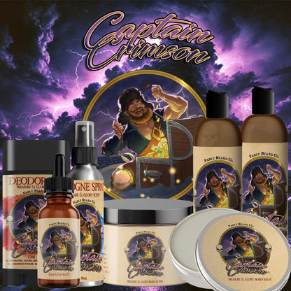 Captain Crimson - Ultimate Bundle - Creamy Coconut, Warm Amber, Sea Salt, and Fresh Vanilla